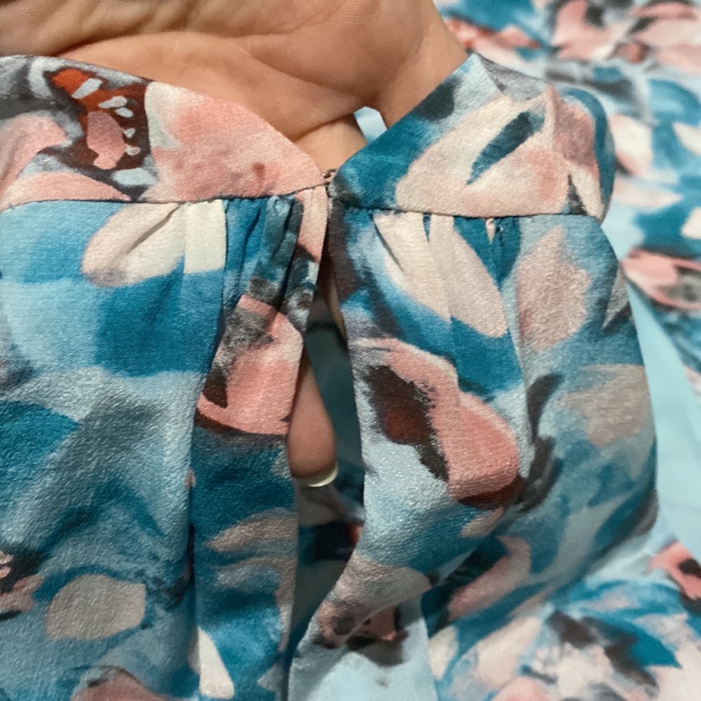 Rebecca Taylor Aloha Dress💙🌸💙 - Picture 10 of 11